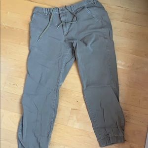 Uniqlo Khaki Joggers Large
